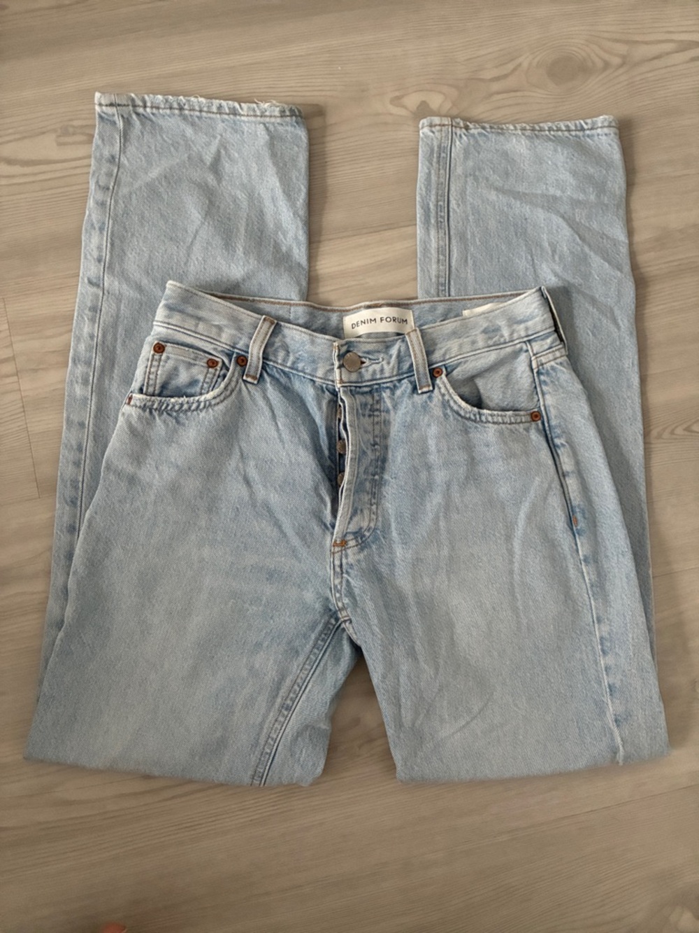 Denim Forum Size 24 The '90s Joni Lo-Rise Loose Jean